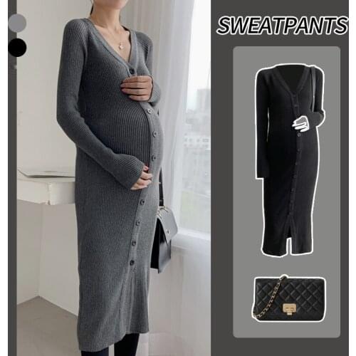 Зимние платья для беременных Czoismom China At AliExpress