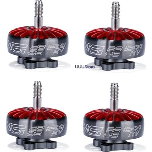 4PCS 2020 New iFlight XING X2806.5 2806 1300KV 1800KV FPV Motor Brushless Motor for RC Racing Drone FPV Model Airplane