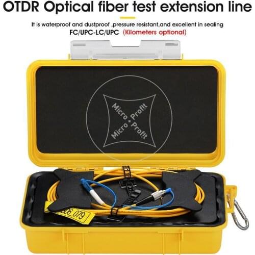 FTTH LC/UPC-FC/UPC OTDR Dead Zone Eliminator,Fiber Rings ,Fiber Optic OTDR Launch Cable Box 500M 1Km 2Km SM 1310/1550nm