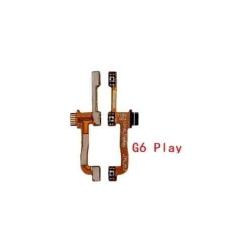 20pcs For Motorola Replacement Parts For Moto G6 Play Power On Off Volume Up down Flex Cable 20pcs/lot