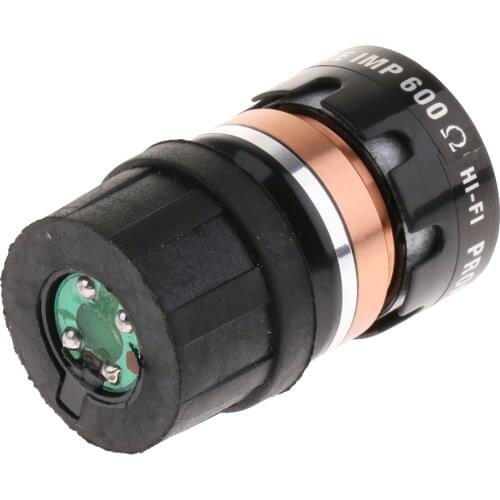 Professional Universal Wireless Wired Cardioid Microphone Cartridge Mic Parts DIY Black