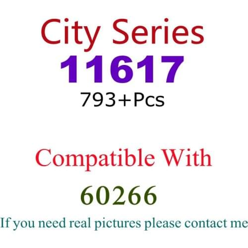 793Pcs 11617 Building Block Toy City Series 60266 Assembled Building Block Childrens Toy Gifts
