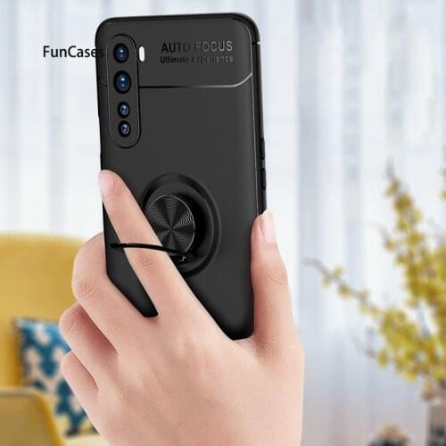 Creative Magnetic Ring Bracket Soft Protector Case For OnePlus Nord Phone New Portable OnePlus para 1+ Nord Cell Covers Pouzdra