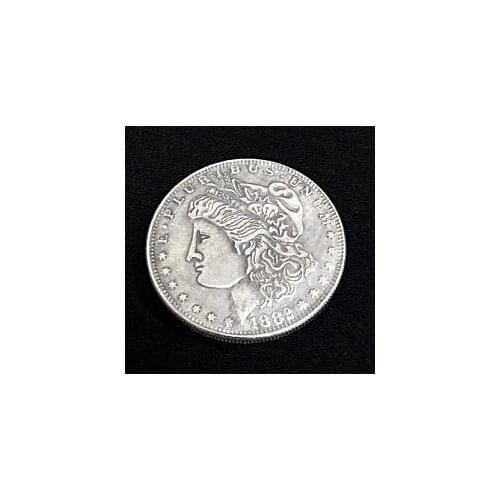 Top Quality Copper Morgan Dollar (3.8cm Dia) Magic Tricks,Coin,Props,Accessories,Close Up Magic,Comedy,Magia Toys Classic Magie