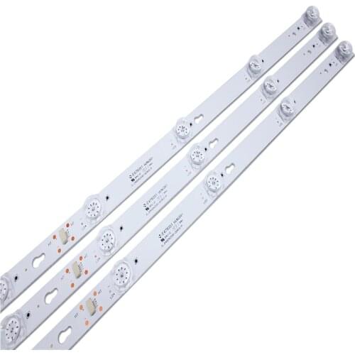 New Kit 6 PCS 8LED 69cm LED backlight strip for L40F3301B L40P-F 4C-LB4008-HR01J 40D2900 40HR330M08A6 V8 L40E5800A L40F3301B