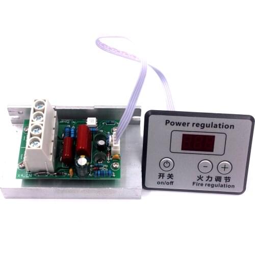 AC 220V 10000W SCR Voltage Regulator Speed Control Dimming Dimmers Thermostat