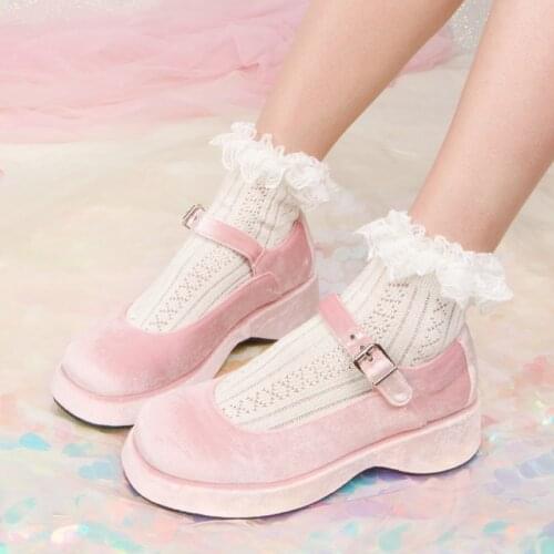 Japanese Vintage Wild Hipster Cotton Lace Socks Hollow Breathable Students Soft Sister Lace dui dui wa