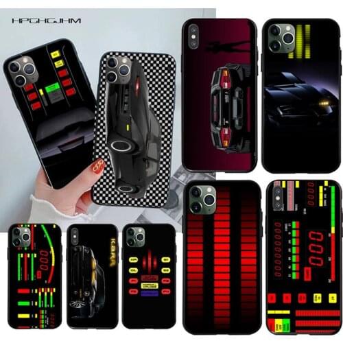 YJZFDYRM Knight Rider KITT Car Shell Phone Case for iPhone 11 pro XS MAX 8 7 6 6S Plus X 5S SE 2020 XR case