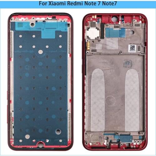 For Xiaomi Redmi Note 7 Middle Frame LCD Supporting Plate For Xiaomi Note7 Housing Frame Front Bezel Faceplate Replacement