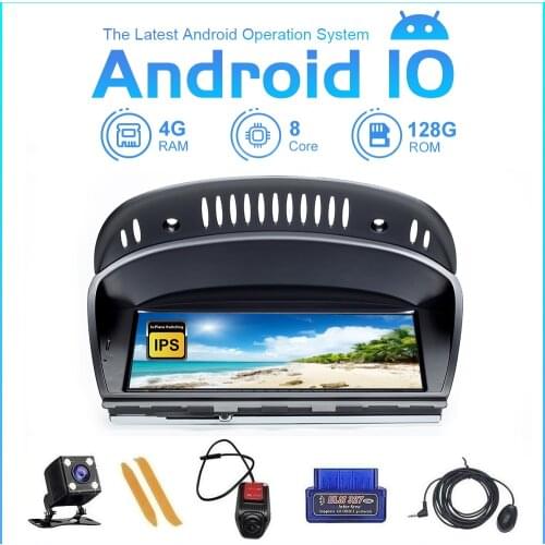 ZLtoopai 3G/4G SIM Wifi Carplay 8Core 128GB For BMW Series 5/3 E60 E61 E62 E63 E90 Intelligent multimedia Player GPS Navigation