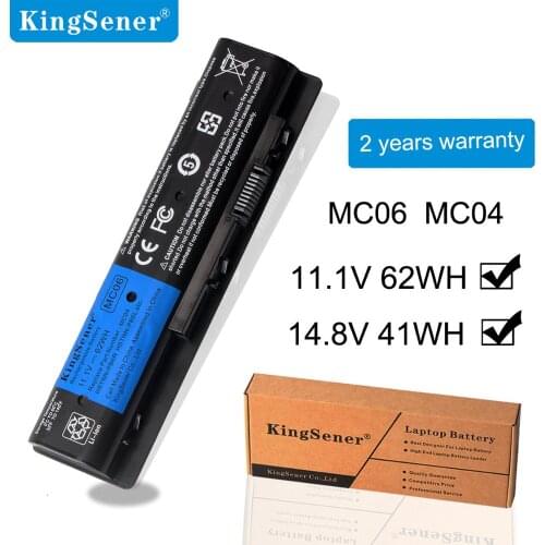 KingSener MC06 MC04 Laptop Battery For HP ENVY 17t-n100 m7-n011dx 17t-n000 m7-n109dx HSTNN-PB6L HSTNN-PB6R 806953-851 11.1V 62WH