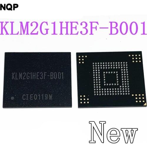 Free Shipping 100% New Original KLM2G1HE3F-B001 BGA EMMC KLM2G1HE3F B001 (1-10 piece)
