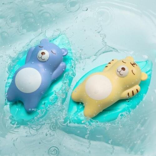 Baby Bath Shower Toy Novelty Cartoon Design Lightweight Cuddly Bear Bathroom Swimming Pool Play Water Toys for Home