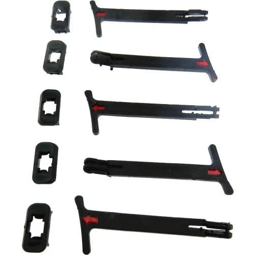 Qty 5 1J5 823 593 C 1J5823593C Is Suitable For Bora Clasico Car Front Grille Hood Release Pull Lever Handle Hook