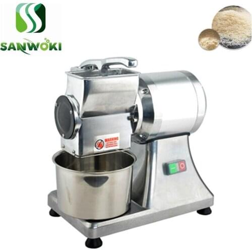 Commerial shredded cheese maker coarse cheese crusher butter grinder mincing machine Bread crumbs grater cheese slicer machine