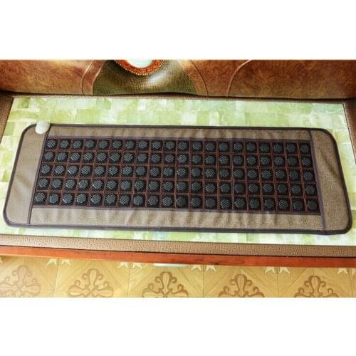 Korea heated mat heating pad Tourmaline jade mattress Germanium Thermal heating Cushion good sleep with free eye cover 50*150CM