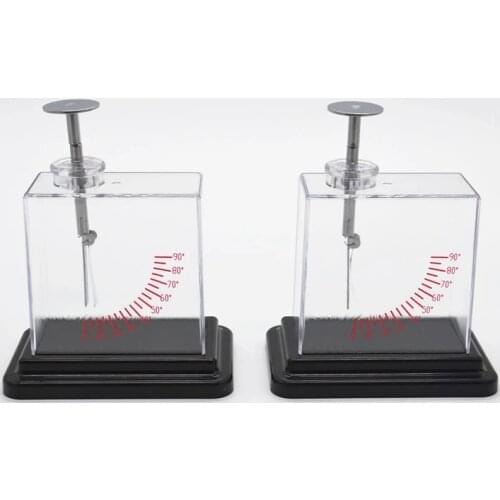 1Set (2Pcs) Platinum Foil Electroscope Set For Physics Electricity Experiment Brand new RH