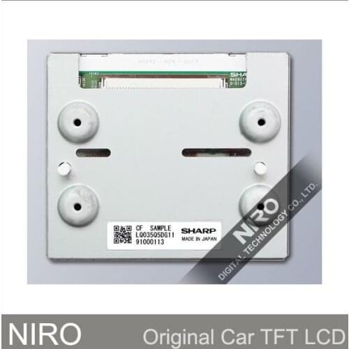 Niro DHL/EMS Shipping New Original Car Navigation LCD Screen Panel LQ035Q5DG11 LCD Display For Car Auto Parts