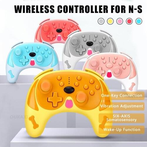 NEW For Switch Wireless Controller With Wake up Function Compatible for Bluetooth Gamepad For Nintendo Switch Game Joystick