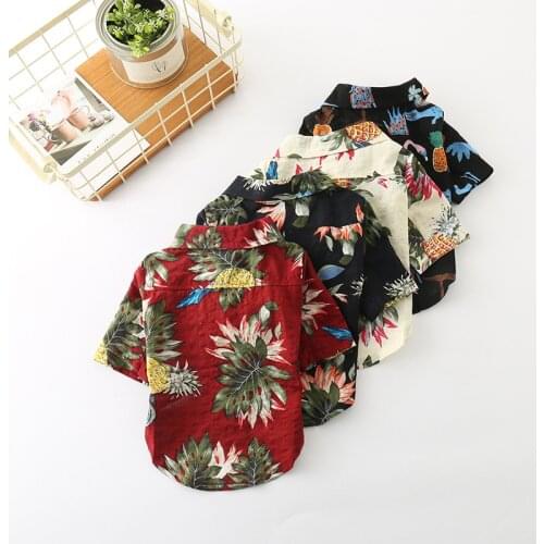 Spring Autumn Pet Dog Clothes for Dogs Shirt Cotton Dog Clothes Puppy Pet Clothing for Small Dogs Costume Chihuahua Ropa Perro