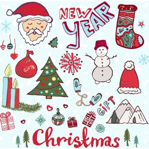 Christmas Santa Claus metal cutting dies cut die mold new Scrapbook paper craft knife mould blade punch stencils dies cards
