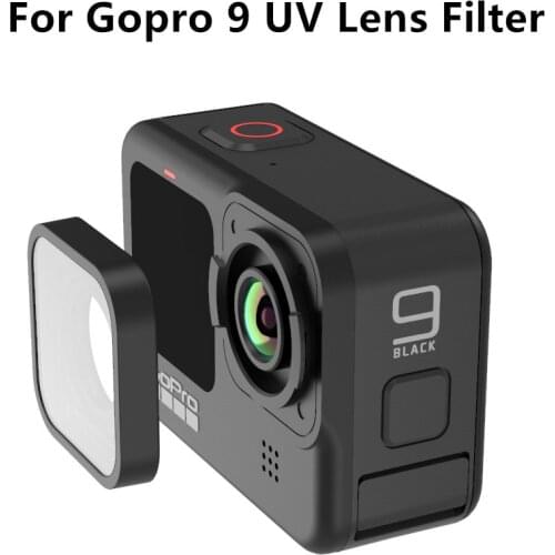 UV Filter Lens Cover Protector Repair Part For Go Pro Hero 9 Black Sport Camera Accessories
