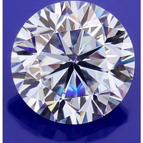 1.5ct EF moissanites round shape 7.5mm jewelry making gems