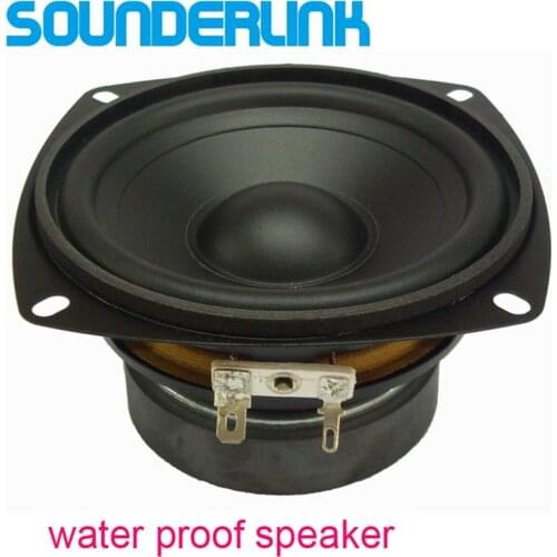 1 PC Sounderlink 4 inch 30W 40W car subwoofer speaker waterproof woofer raw driver high power loudspeaker 8 Ohm