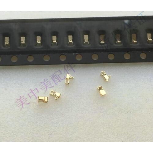 100PCS) Mobile phone antenna spring plate spring contact 2.5 * 1.0 * 1.8mm grounding spring h1.8 gold plating