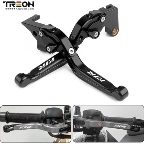 For Yamaha FJR1300 FJR 1300 2004-2014 2015 2017 CNC Aluminum Foldable Extendable Brake Clutch Levers Motorcycles Accessories