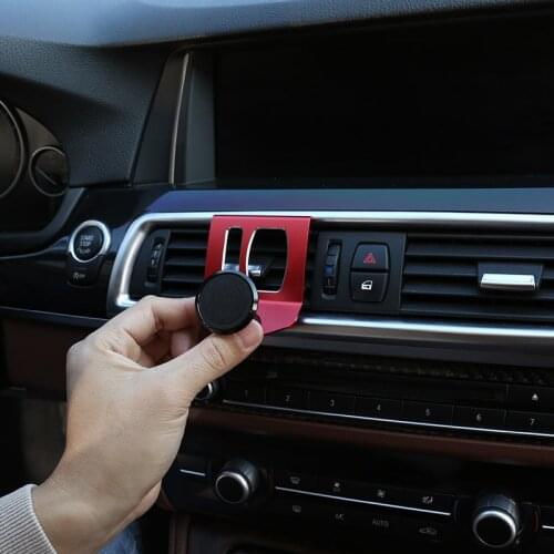 For bmw F10 F11 F07 5 Series 2010-2016 Aluminum alloy car phone holder Holders phone GPS avigation Bracket accessories car inner