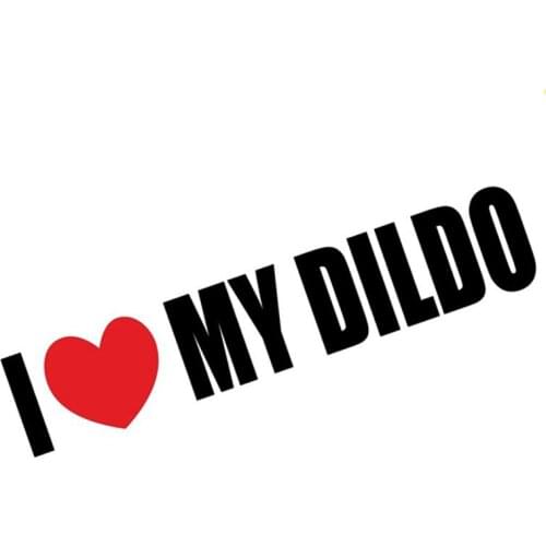 Fuzhen Boutique Decals Exterior Accessories I Love My Dido Joke Car Motorbike Vinyl Sticker Graphic Decal Funny Prank Decoration