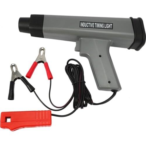 12V Car Digital Engine Timing Light Ignition Timing Strobe Light Inductive Timing Lamp Detector with LED Display