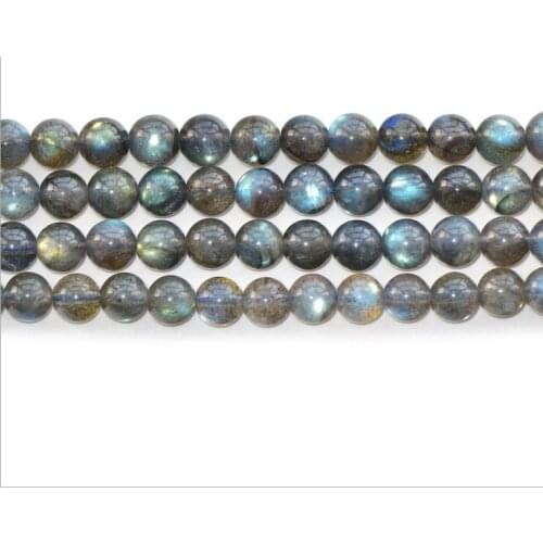 Quality Natural Labradorite Beads Gem stone Loose Bead High quality Labradorite stone For jewelry Making 1 string