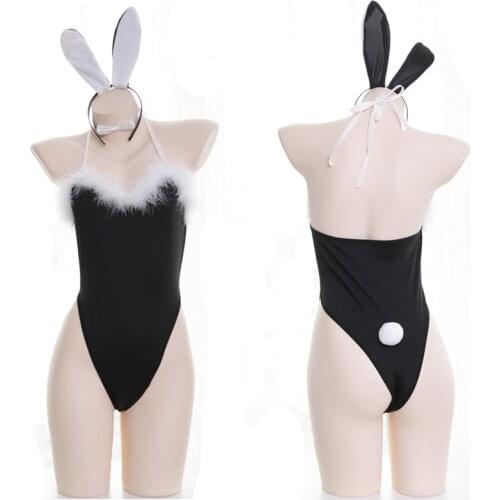 Rabbit Girl Cosplay Babydoll role-playing Rabbit girl sexy uniform Erotic Lingerie sexy bunny costumes Party Uniform Lingerie