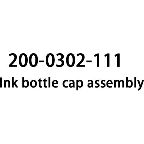 Ink bottle cap assembly 200-0302-111 for Videojet jet code printer recovery manifold block