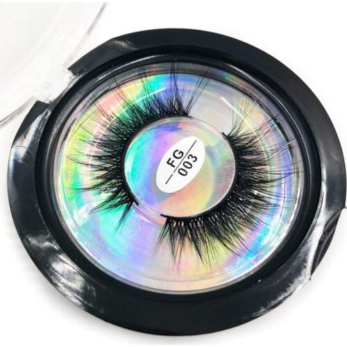 Flash girl FG 003 models 3D Mink Eyelashes 1 pair natural false eyelashes Full Strip Eye Lashes long false Eyelashes