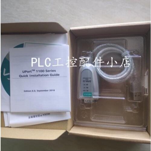 MOXA UPort 1110 1 port RS232 USB to serial port Mosaic converter