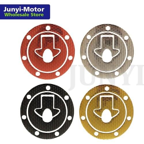 Oil Gas Tank Fuel Cap Cover Pad Sticker For Kawasaki Ninja 500/ZX-6R/7R/9R ZX-11 ZX750 Chrome Motorcycle Guard Protector Decal