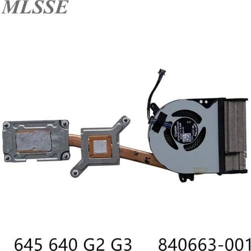 New Original For HP ProBook 645 640 G2 G3 Heatsink and Fan Cooler 840663-001 6043B0181201 Fast Ship