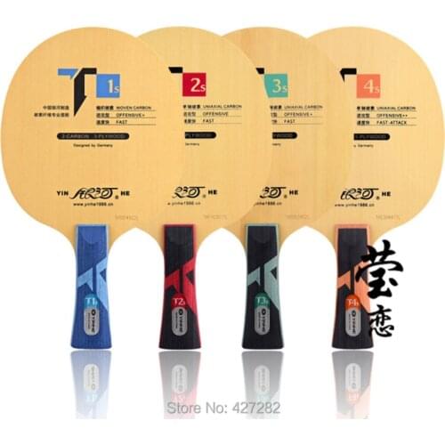 Original Yinhe T1S T2S T3S T4S carbon table tennis blade fast attack with loop ping pong game