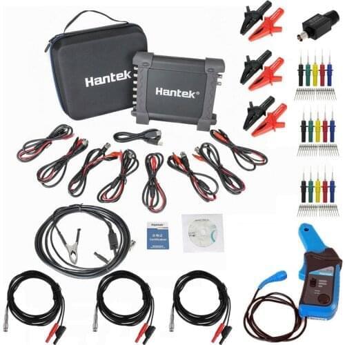 Hantek CC65 + head + 1008C 8CH USB automatic oscilloscope / DAQ / 8CH program generator oscilloscope PC portable oscilloscope