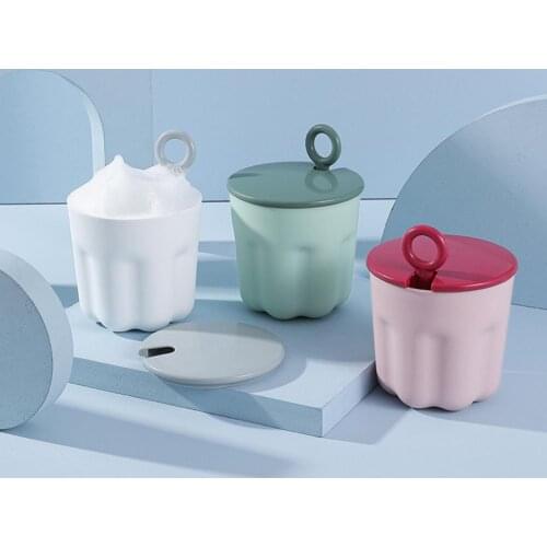 Face Shampoo Foam Maker Portable Household Facial Cleanser Bubbler Creative Body Wash Bubbler Press Type Foam Maker for Travel