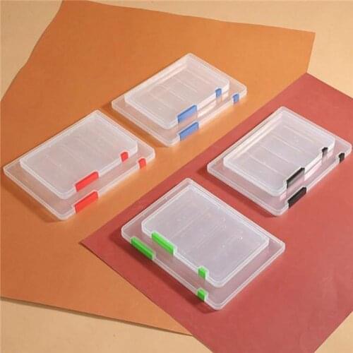 Plastic A4 File Storage Box Sorting And Organizing File Box Portable Folder Office School