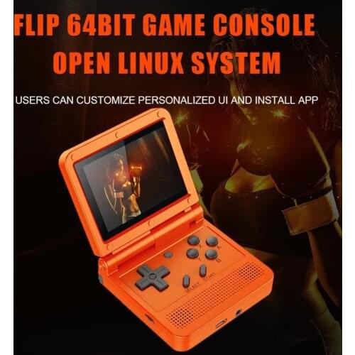 Handheld Game Console 3-inch IPS Screen Rechargeable ABS Game Mini Console Player for Boys