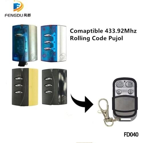 5pcs PUJOL VARIO OCEAN NEO remote control universal gate garage remote control PUJOL control