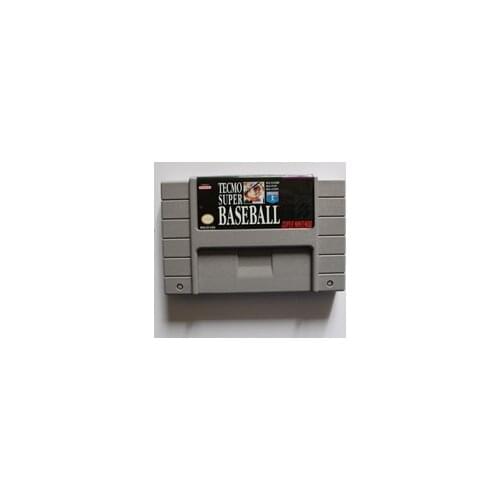 Tecmo Super Baseball NTSC-USA 16 Bit 46 Pin Super Game Card