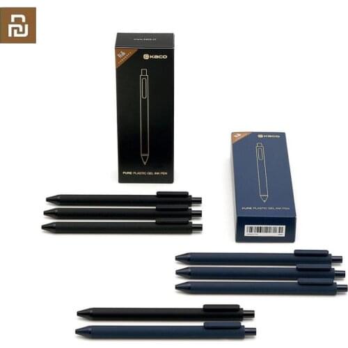 Youpin gift pen KACO 0.5mm Xiaomi Mi Signing PEN gel Ink Smooth Writing Durable Signing Black Refill office school gift