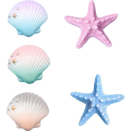 5Pcs Cartoon DIY Fridge Sticker Creative Decorative Accsssory Mixed Style