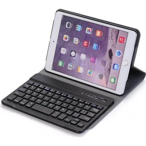 For ipad mini1 mini2 mini3 English Bluetooth keyboard case FOR ipad 7.9‘’Cover